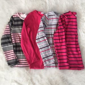 Set of 4 H&M Long Sleeve Shirts - Girls Size 4-6Y